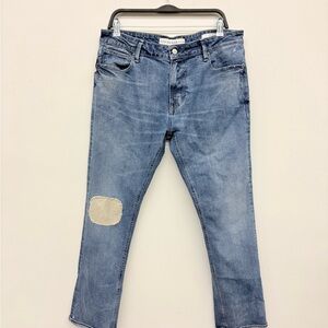 GUESS Light Blue Patch Slim Jeans